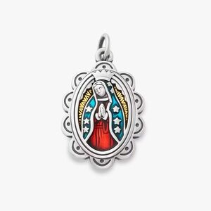 James Avery Enamel Virgin of Guadalupe Charm